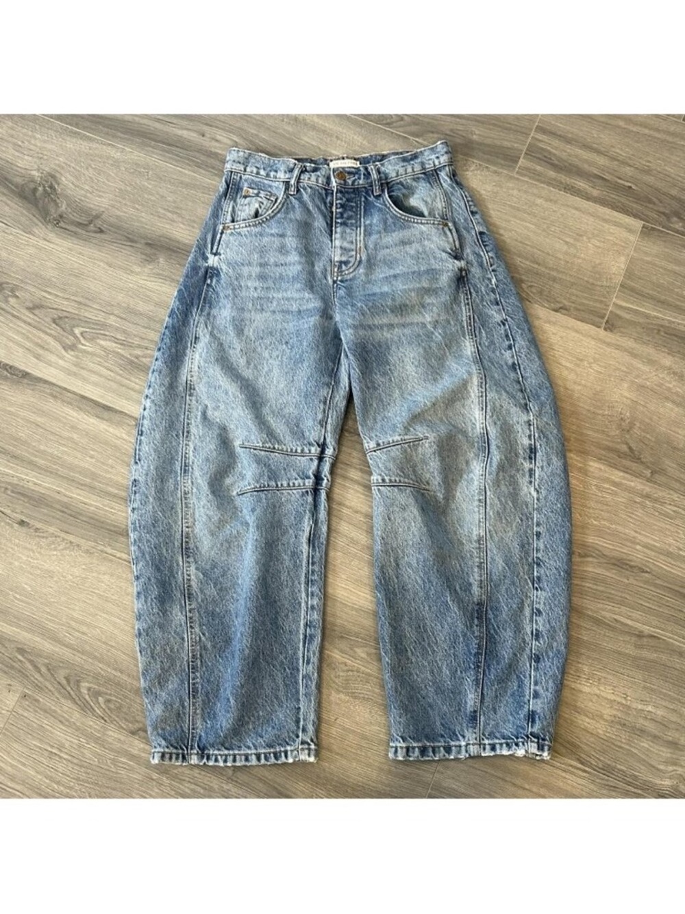 Free people good luck barrel jeans